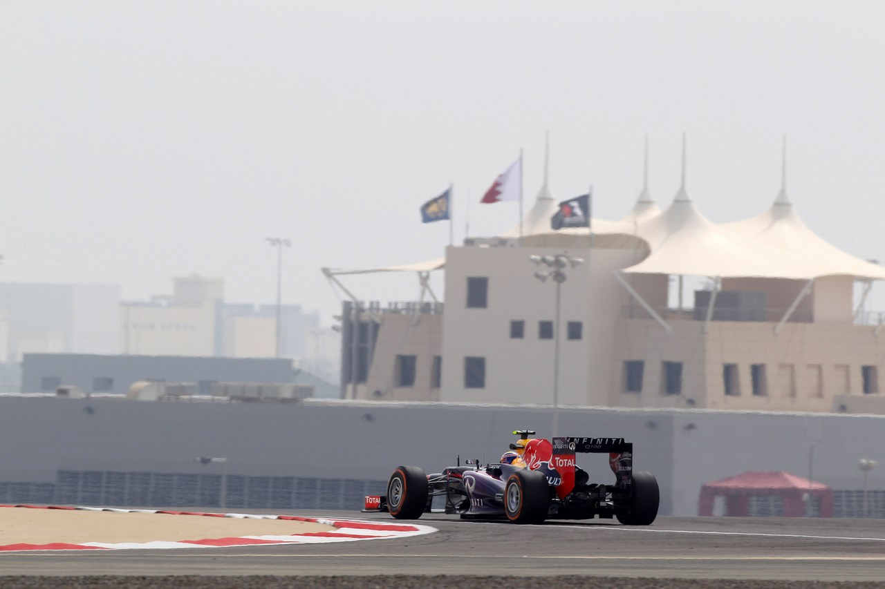 19.04.2013- Free Practice 2, Mark Webber (AUS) Red Bull Racing RB9 