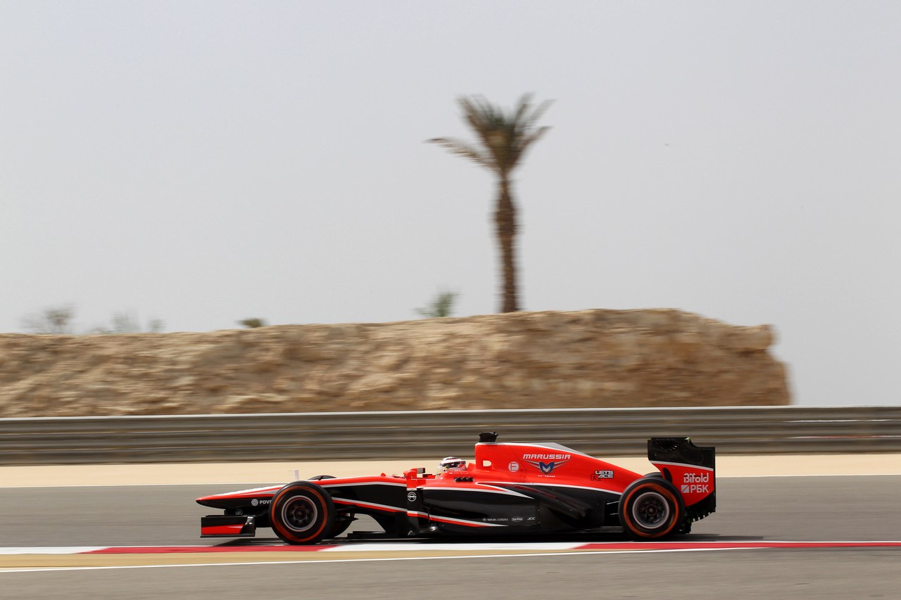 19.04.2013- Free Practice 2, Jules Bianchi (FRA) Marussia F1 Team MR02 
