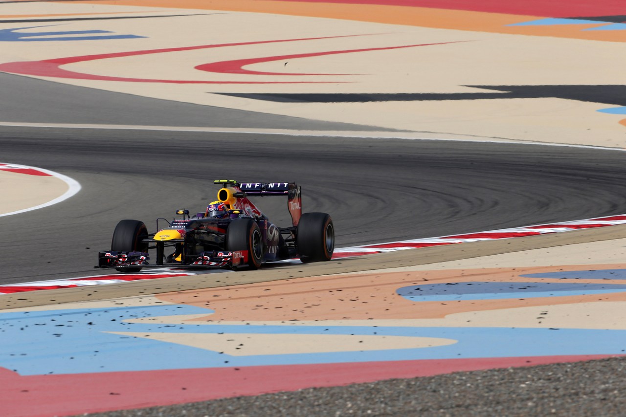 19.04.2013- Free Practice 2, Mark Webber (AUS) Red Bull Racing RB9 
