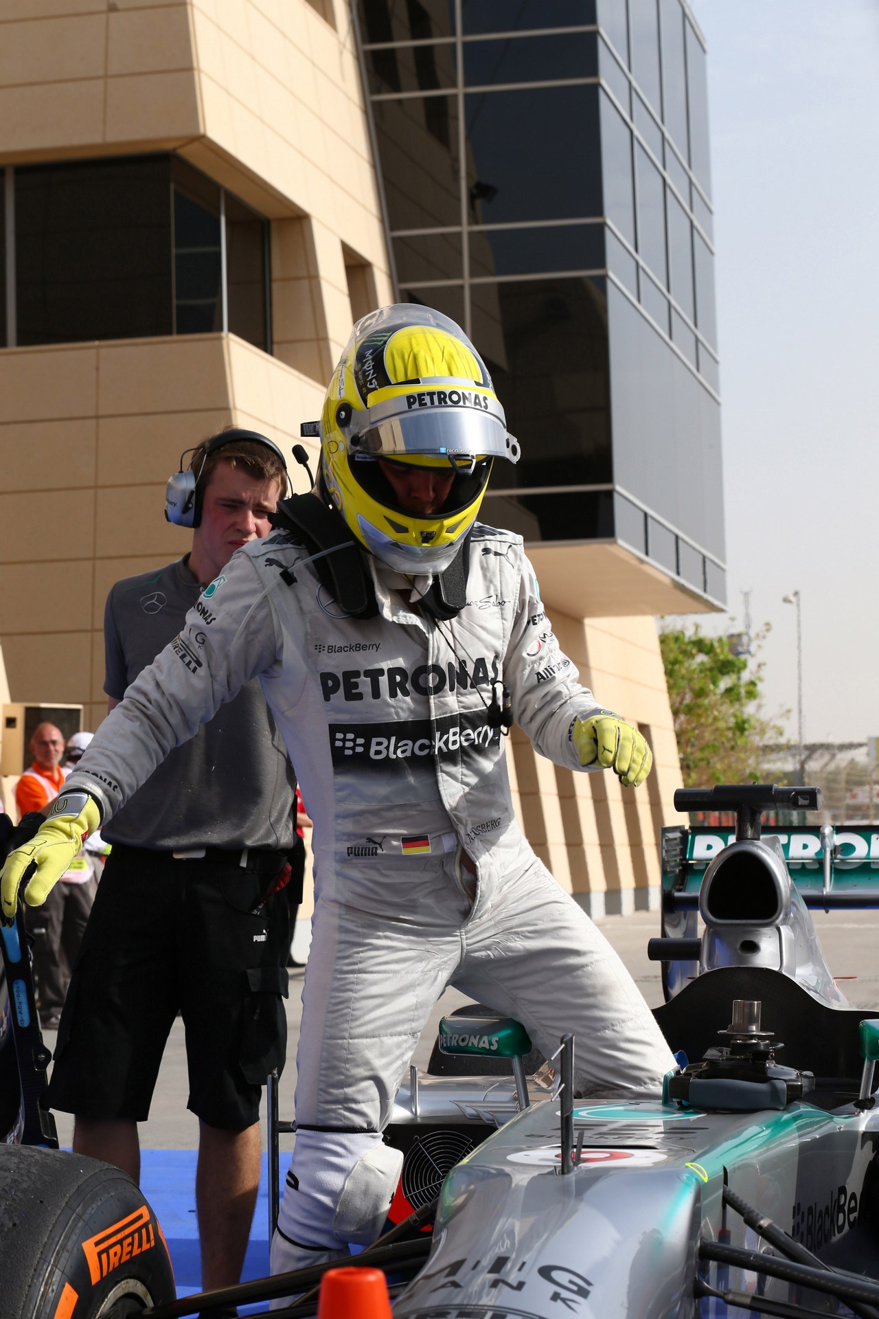 19.04.2013- Free Practice 2, Nico Rosberg (GER) Mercedes AMG F1 W04 