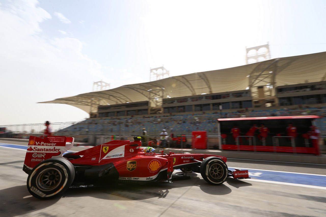 19.04.2013- Free Practice 2, Felipe Massa (BRA) Scuderia Ferrari F138 