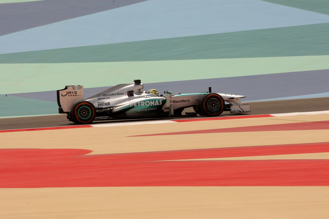 19.04.2013- Free Practice 1, Nico Rosberg (GER) Mercedes AMG F1 W04 