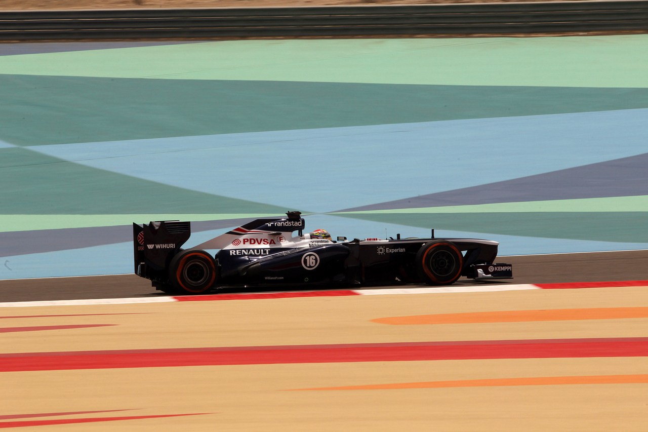19.04.2013- Free Practice 1, Pastor Maldonado (VEN) Williams F1 Team FW35 