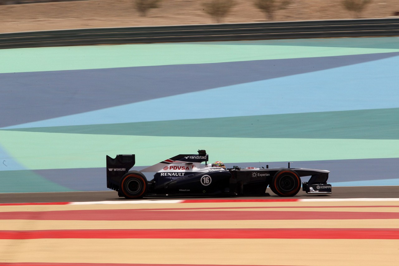 19.04.2013- Free Practice 1, Pastor Maldonado (VEN) Williams F1 Team FW35 