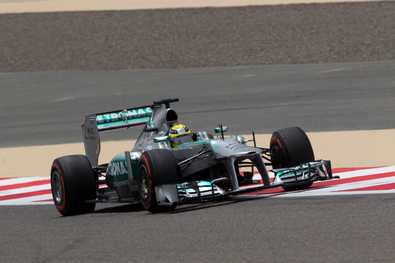 19.04.2013- Free Practice 1, Nico Rosberg (GER) Mercedes AMG F1 W04 