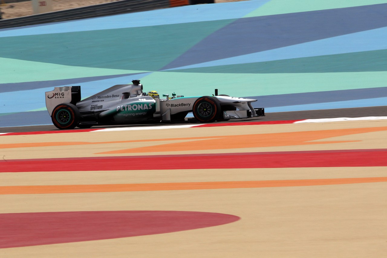 19.04.2013- Free Practice 1, Nico Rosberg (GER) Mercedes AMG F1 W04 