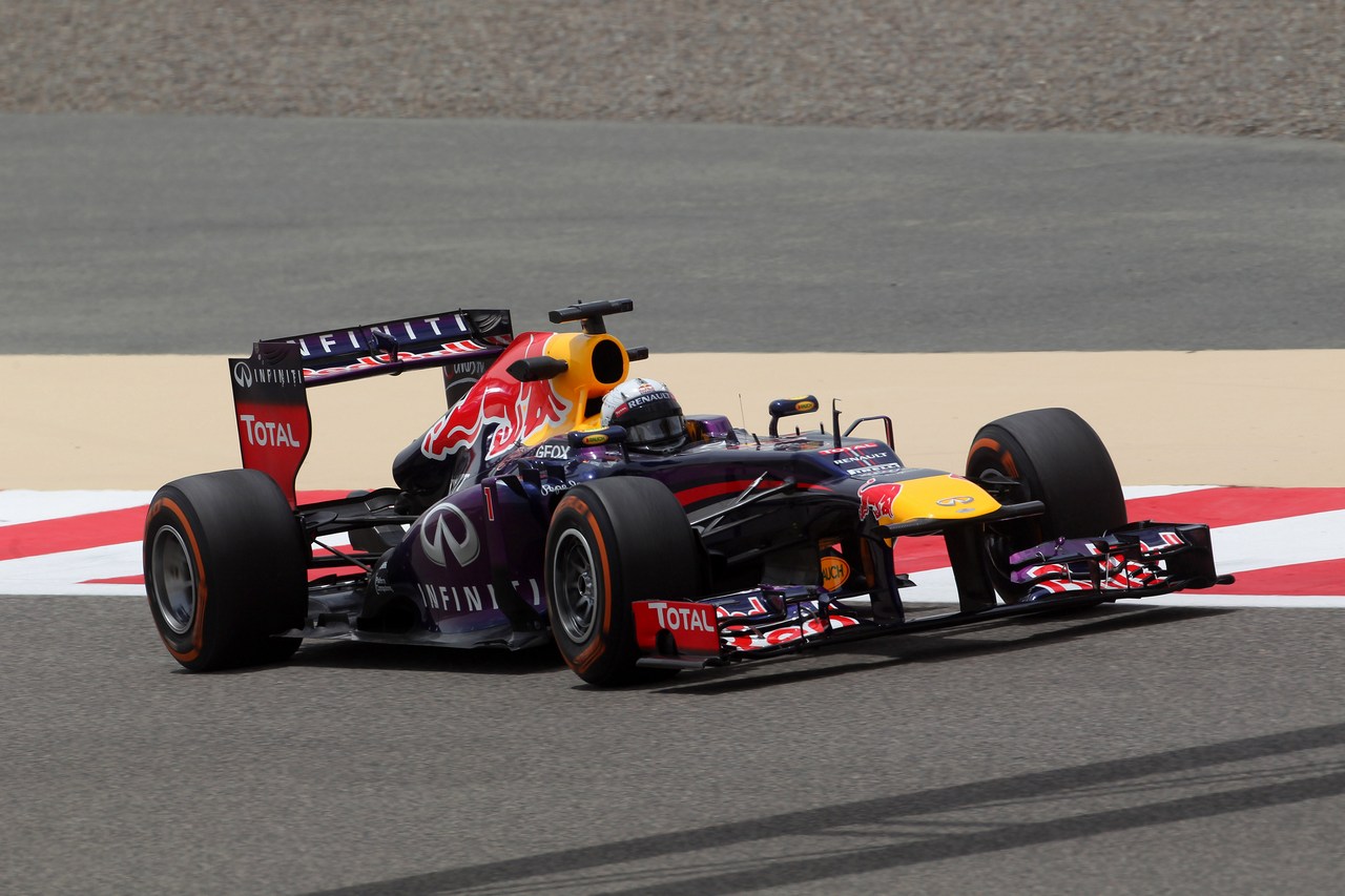 19.04.2013- Free Practice 1, Sebastian Vettel (GER) Red Bull Racing RB9 