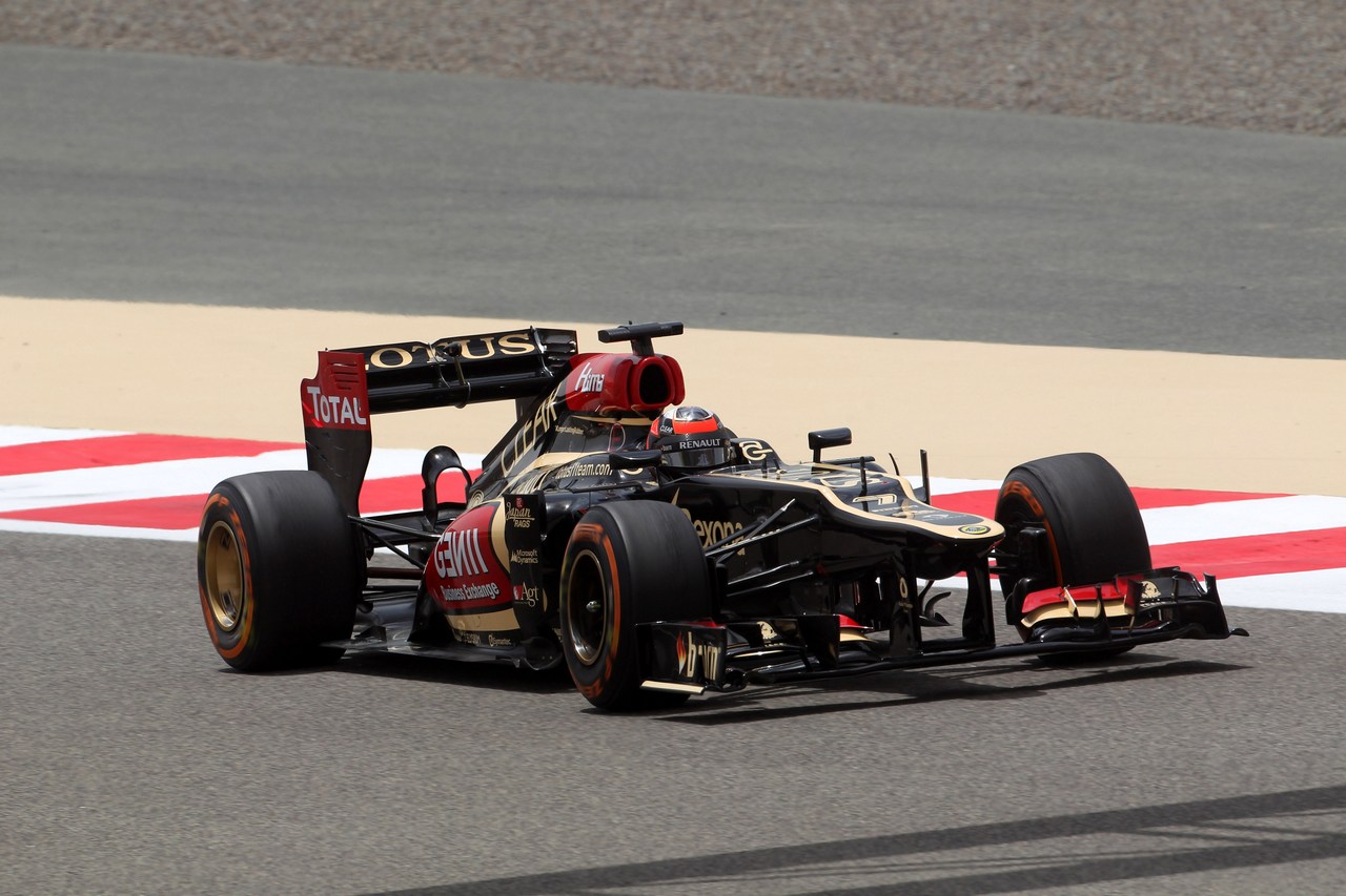 19.04.2013- Free Practice 1, Kimi Raikkonen (FIN) Lotus F1 Team E21 