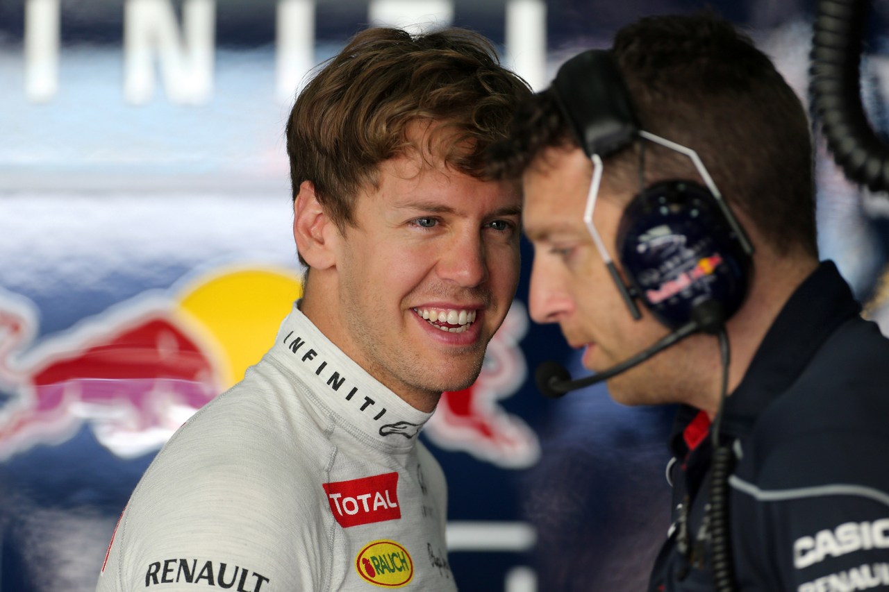 19.04.2013- Free Practice 1, Sebastian Vettel (GER) Red Bull Racing RB9