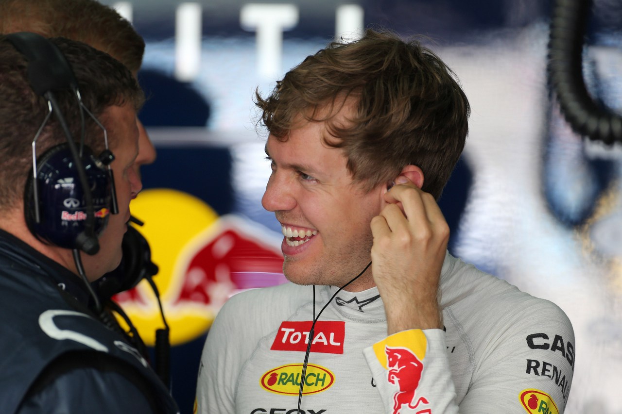 19.04.2013- Free Practice 1, Sebastian Vettel (GER) Red Bull Racing RB9