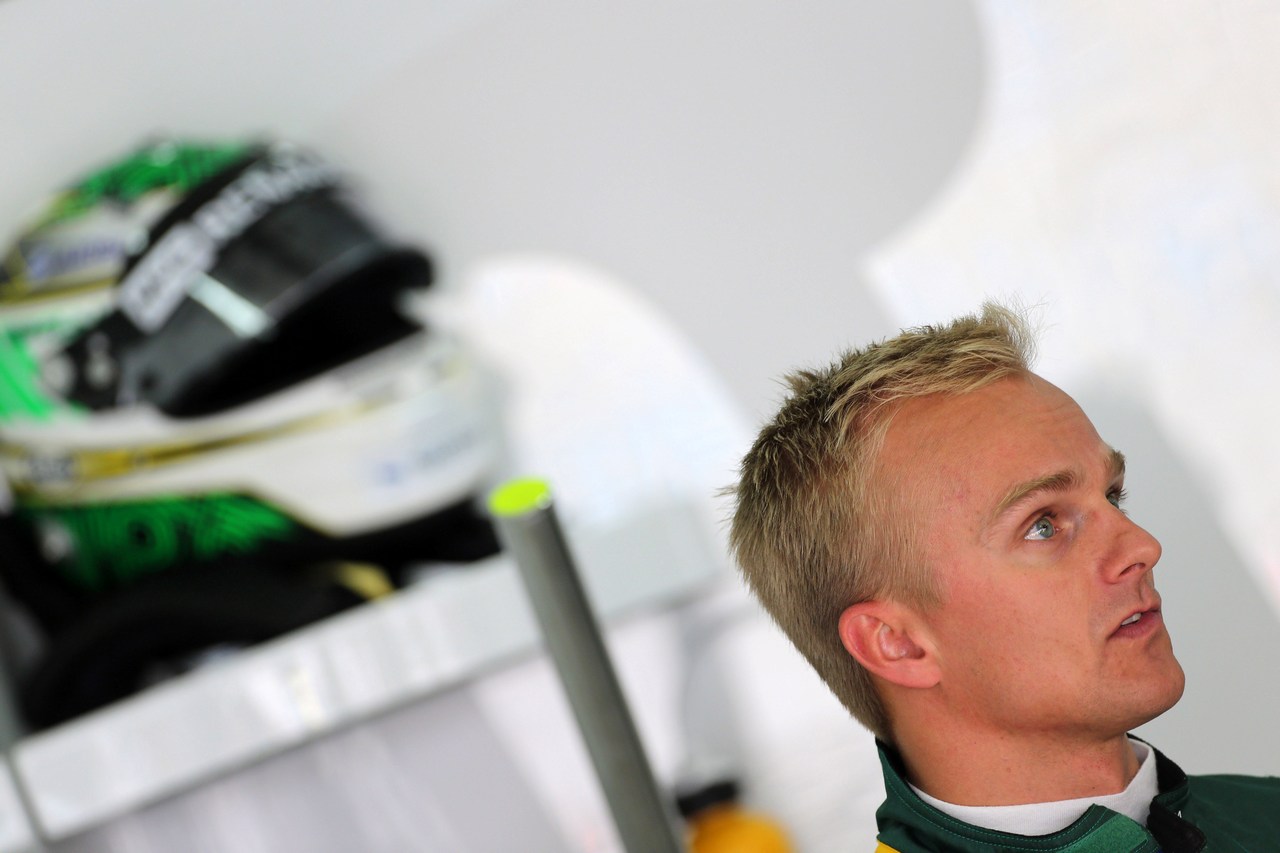 19.04.2013- Free Practice 1, Heikki Kovalainen (FIN) Caterham F1 Team CT03, Test Driver 