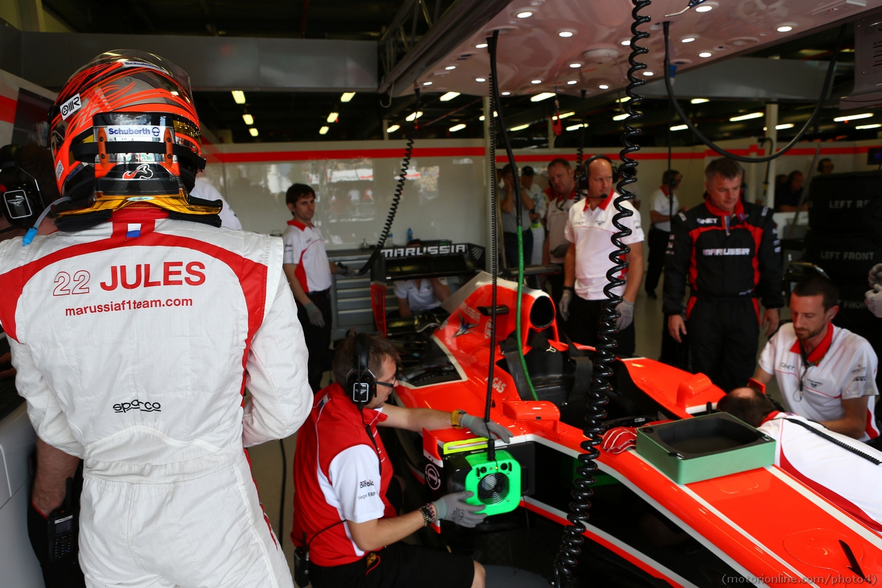 16.03.2013- Free Practice 3, Jules Bianchi (FRA) Marussia F1 Team MR02