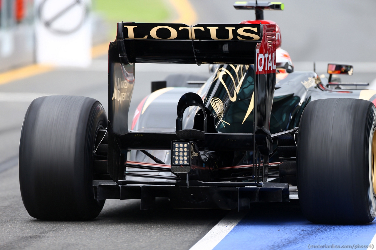 16.03.2013- Free Practice 3, Romain Grosjean (FRA) Lotus F1 Team E21 