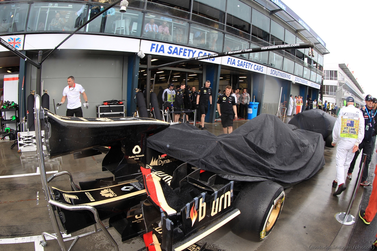 16.03.2013- Free Practice 3, Kimi Raikkonen (FIN) Lotus F1 Team E21 