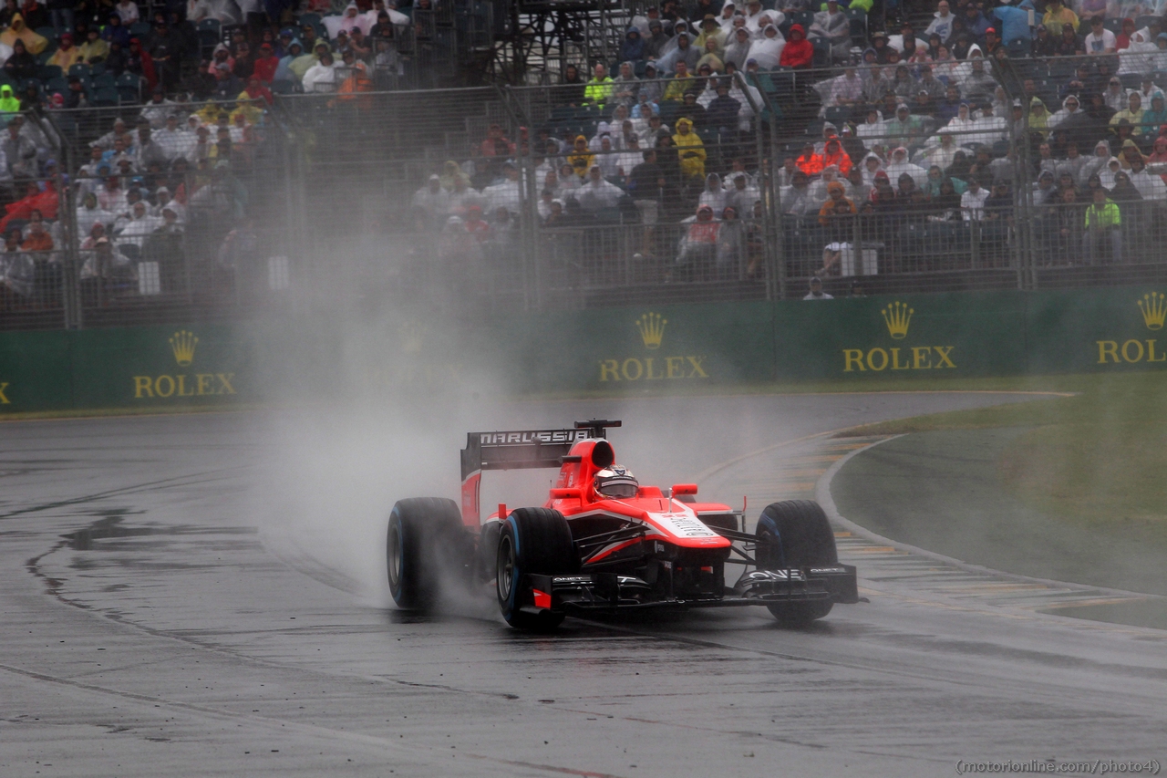 16.03.2013- Qualifying, Jules Bianchi (FRA) Marussia F1 Team MR02 