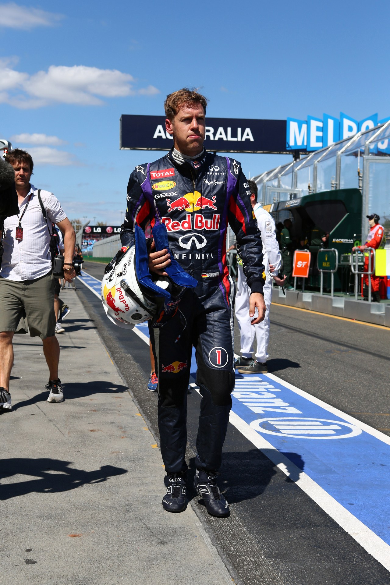 15.03.2013- Free Practice 1, Sebastian Vettel (GER) Red Bull Racing RB9 