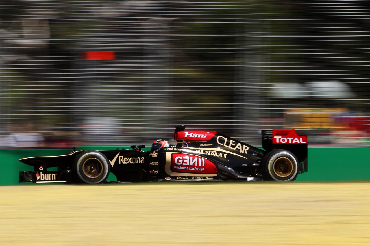 15.03.2013- Free Practice 1, Kimi Raikkonen (FIN) Lotus F1 Team E21 