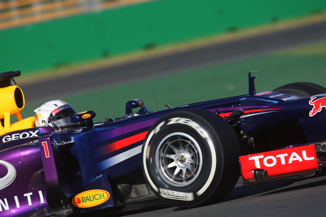 15.03.2013- Free Practice 2, Sebastian Vettel (GER) Red Bull Racing RB9