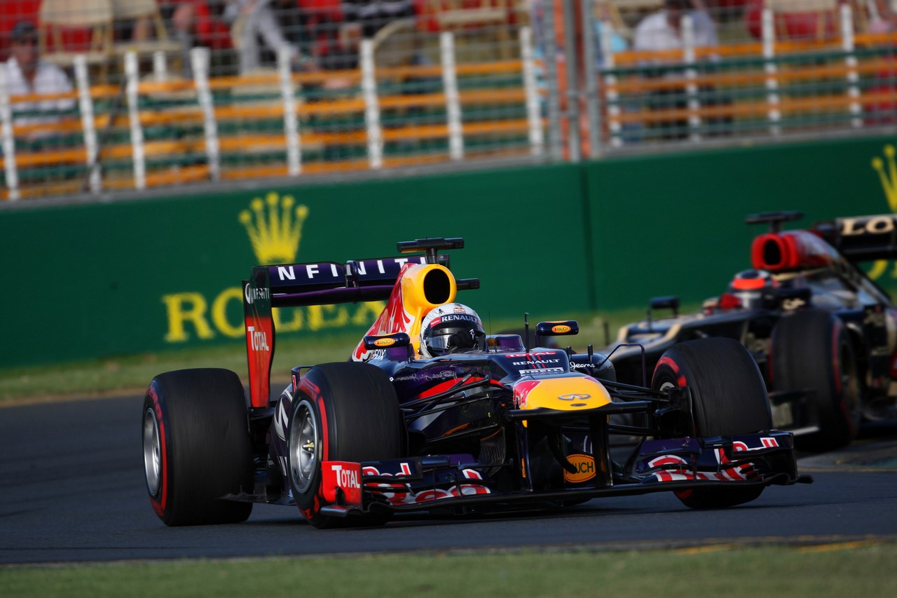 15.03.2013- Free Practice 2, Sebastian Vettel (GER) Red Bull Racing RB9 