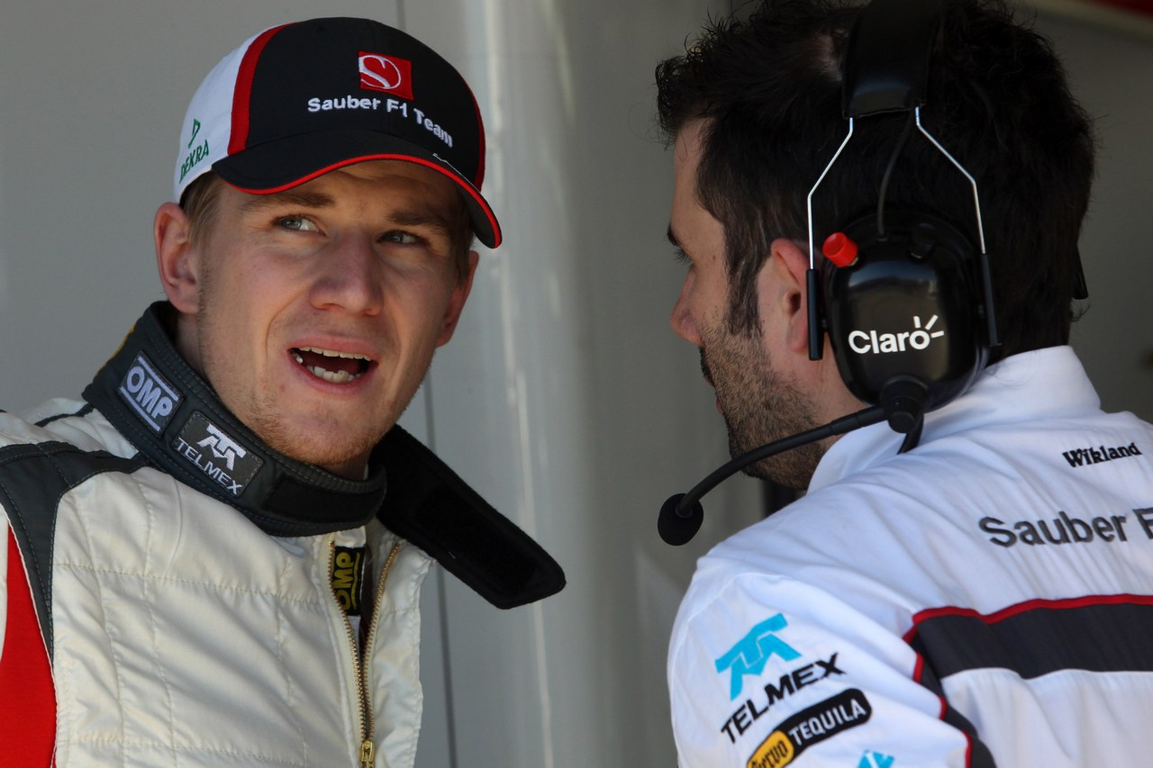 15.03.2013- Free Practice 2, Nico Hulkenberg (GER) Sauber F1 Team C32 