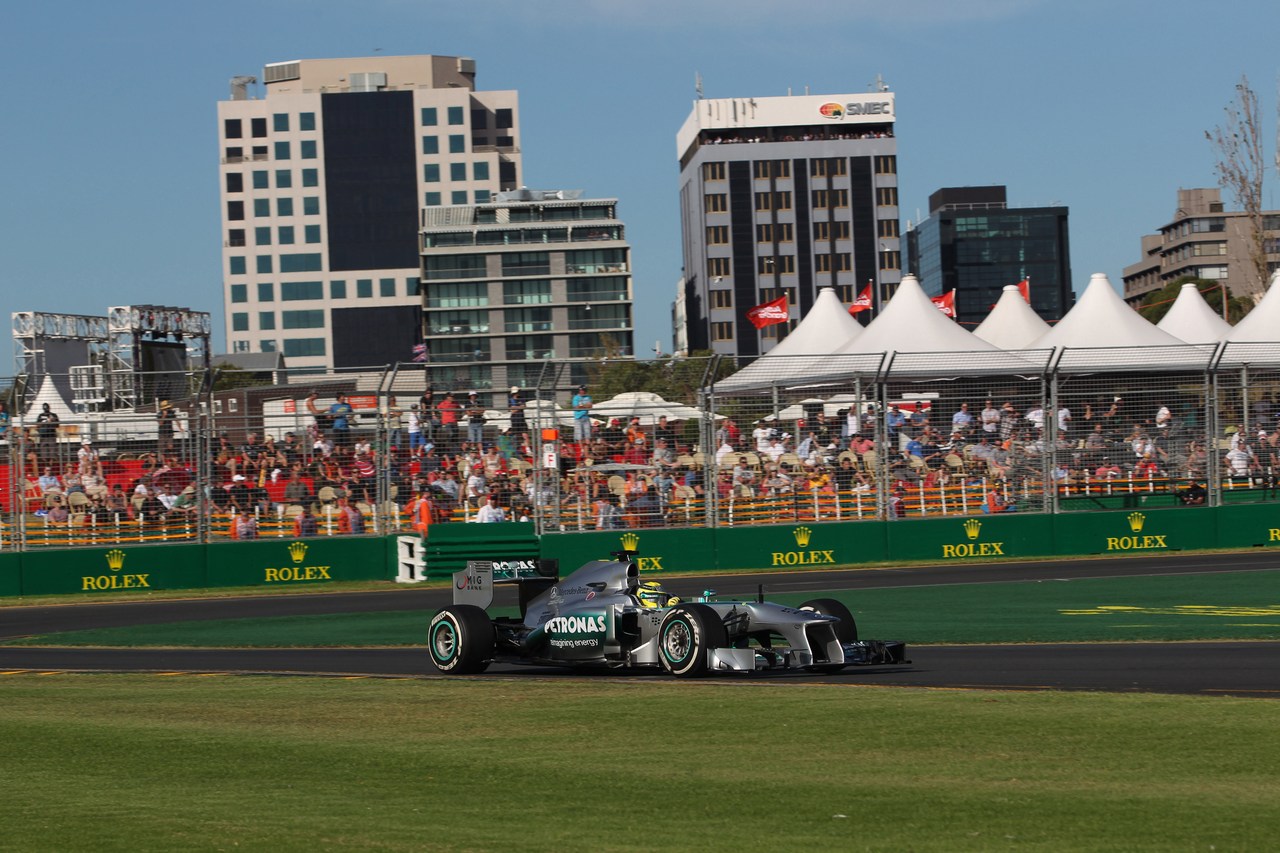 15.03.2013- Free Practice 2, Nico Rosberg (GER) Mercedes AMG F1 W04 