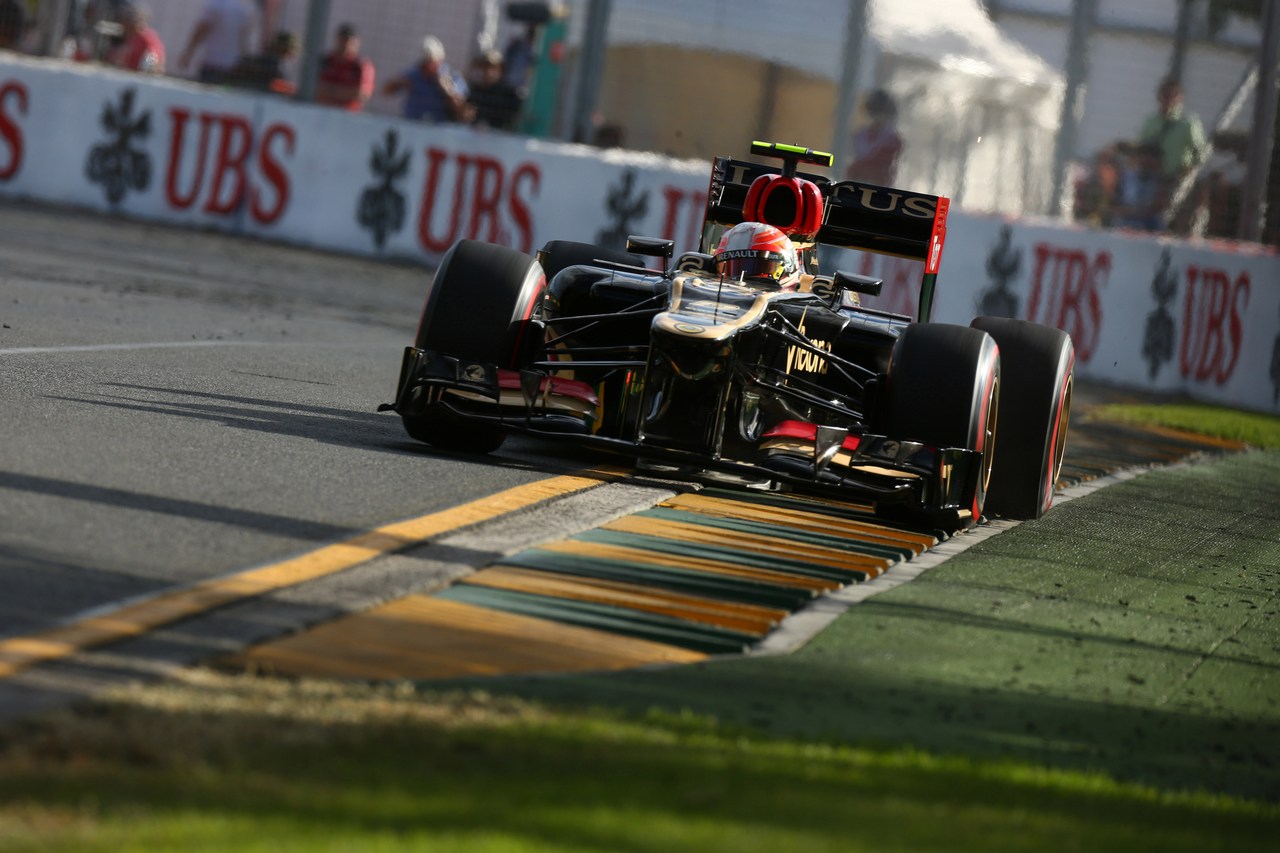 15.03.2013- Free Practice 2, Romain Grosjean (FRA) Lotus F1 Team E21 