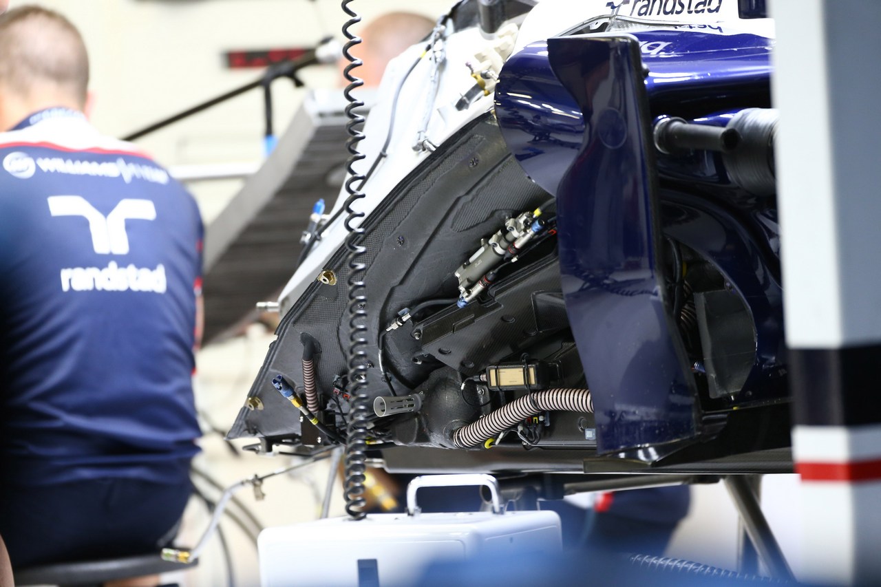 15.03.2013- Williams F1 Team FW35, detail