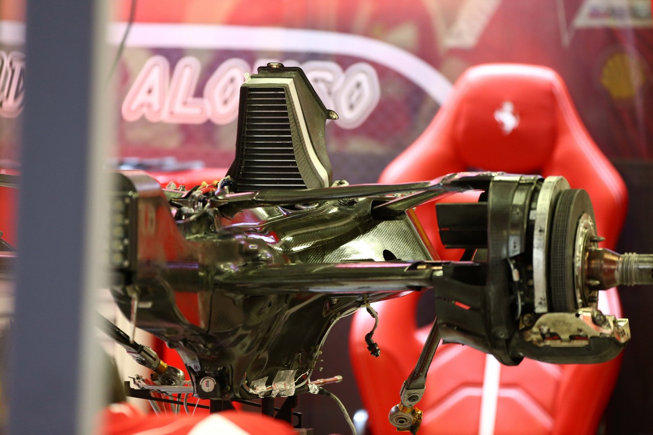 15.03.2013- Scuderia Ferrari F138, detail 