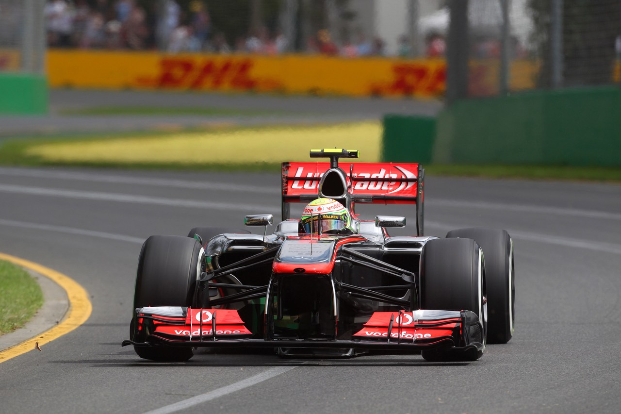 15.03.2013- Free Practice 1, Sergio Perez (MEX) McLaren MP4-28