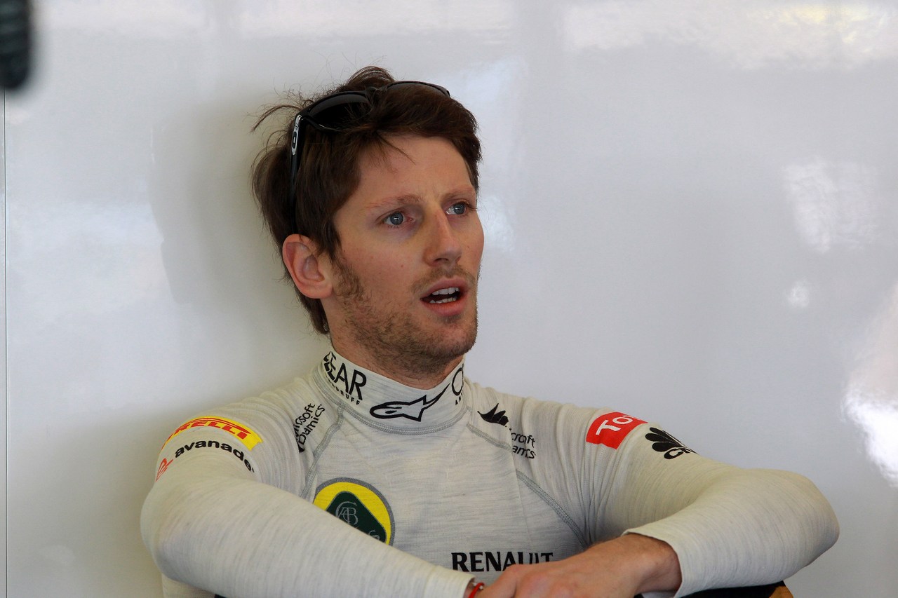 15.03.2013- Free Practice 1, Romain Grosjean (FRA) Lotus F1 Team E21 