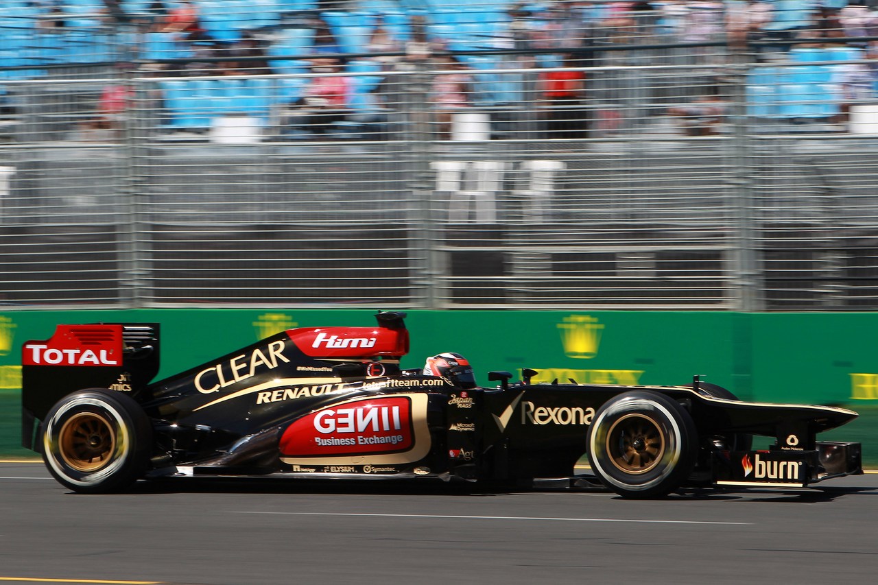 15.03.2013- Free Practice 1, Kimi Raikkonen (FIN) Lotus F1 Team E21 