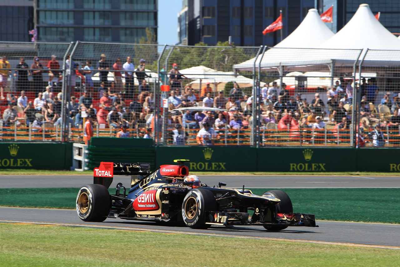 15.03.2013- Free Practice 1, Romain Grosjean (FRA) Lotus F1 Team E21 