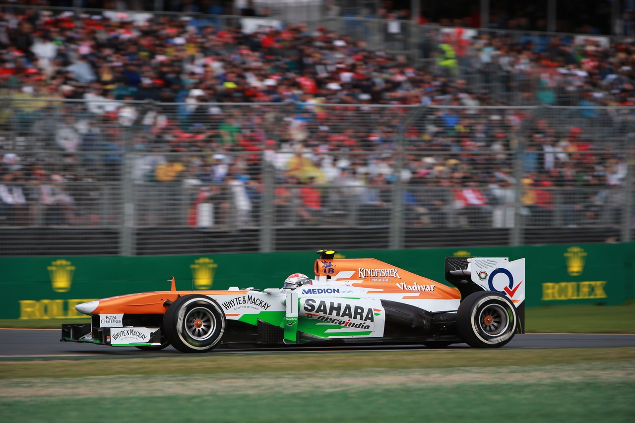 17.03.2013- Race, Adrian Sutil (GER), Sahara Force India F1 Team VJM06 