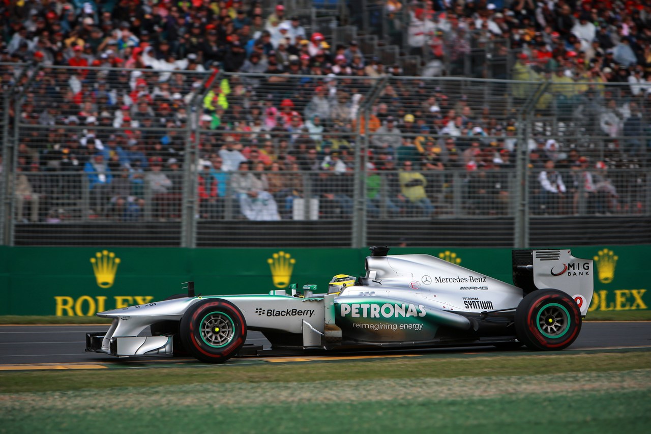 17.03.2013- Race, Nico Rosberg (GER) Mercedes AMG F1 W04 