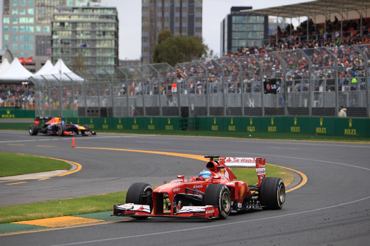17.03.2013- Race, Fernando Alonso (ESP) Scuderia Ferrari F138 