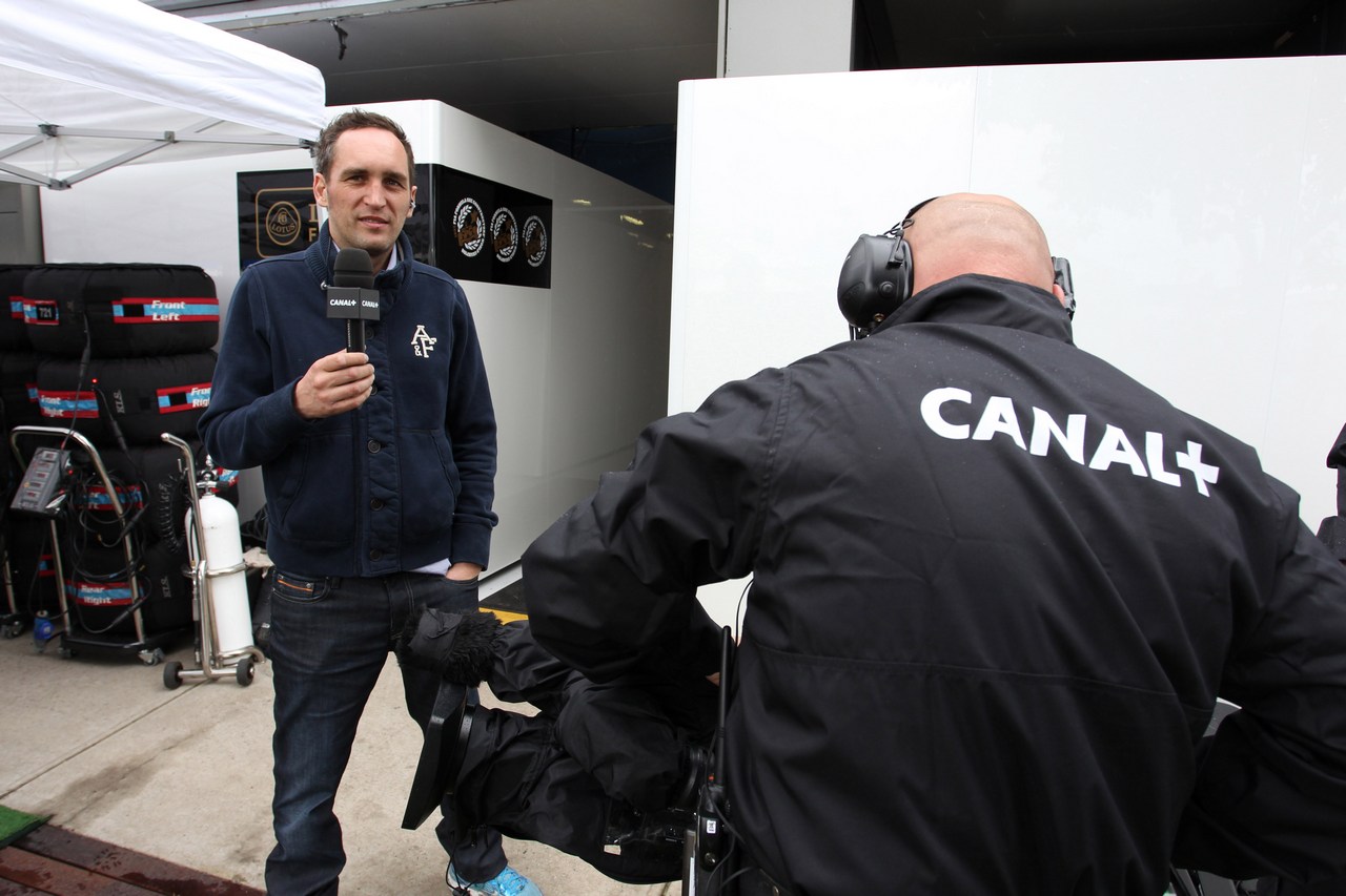17.03.2013- Qualifying, Franck Montagny (FRA), Canal Plus