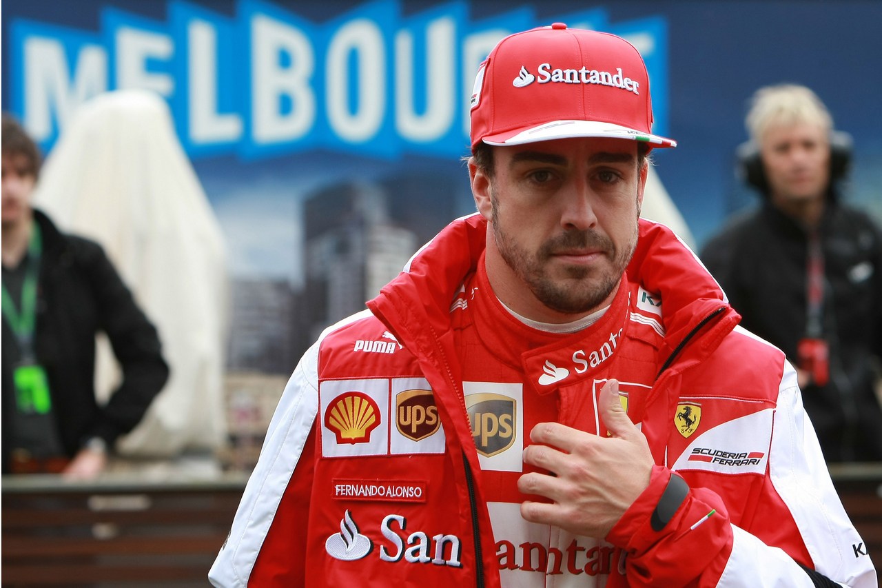 17.03.2013- Qualifying, Fernando Alonso (ESP) Scuderia Ferrari F138 