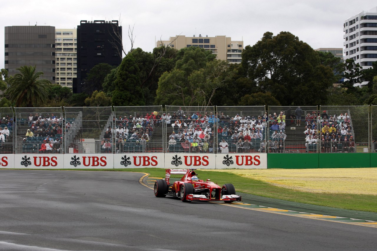 17.03.2013- Qualifying, Fernando Alonso (ESP) Scuderia Ferrari F138 