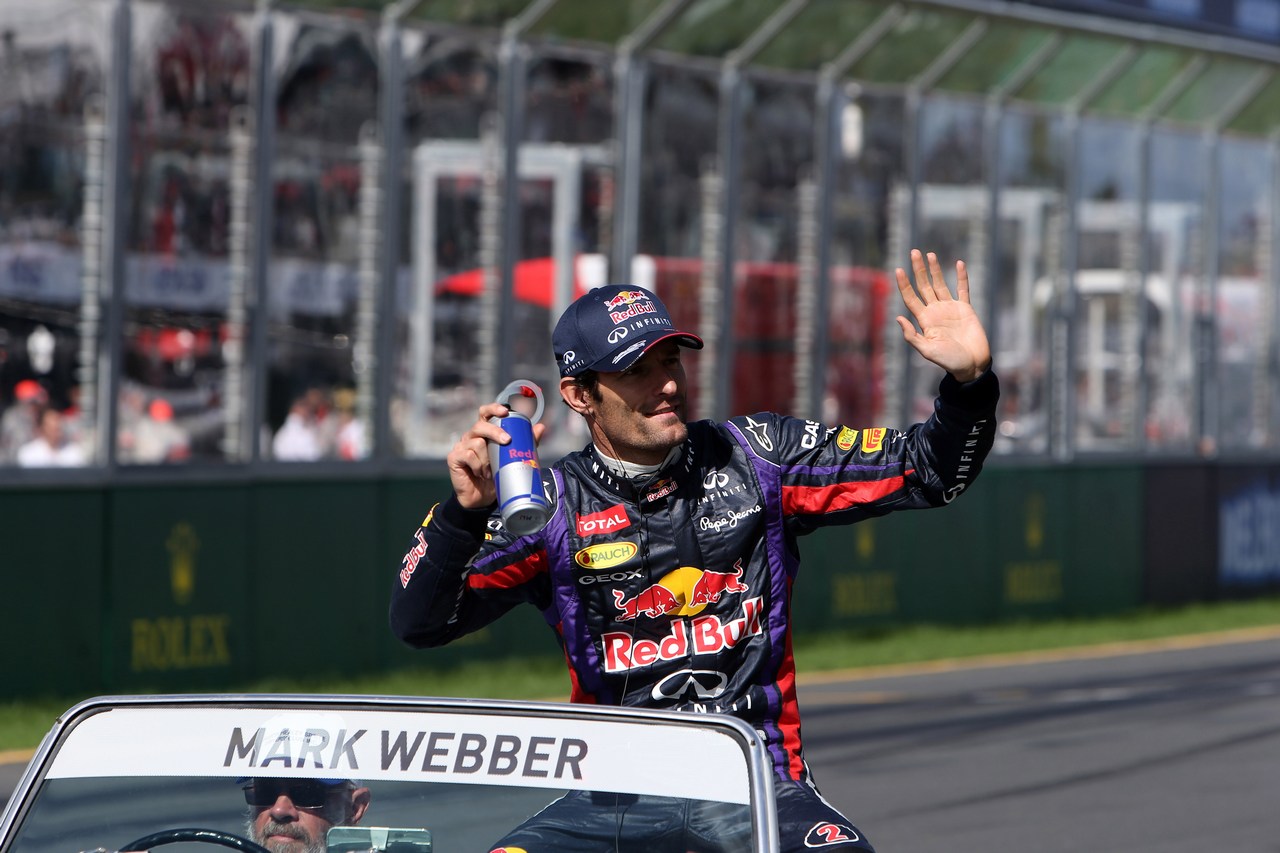 17.03.2013- Mark Webber (AUS) Red Bull Racing RB9 