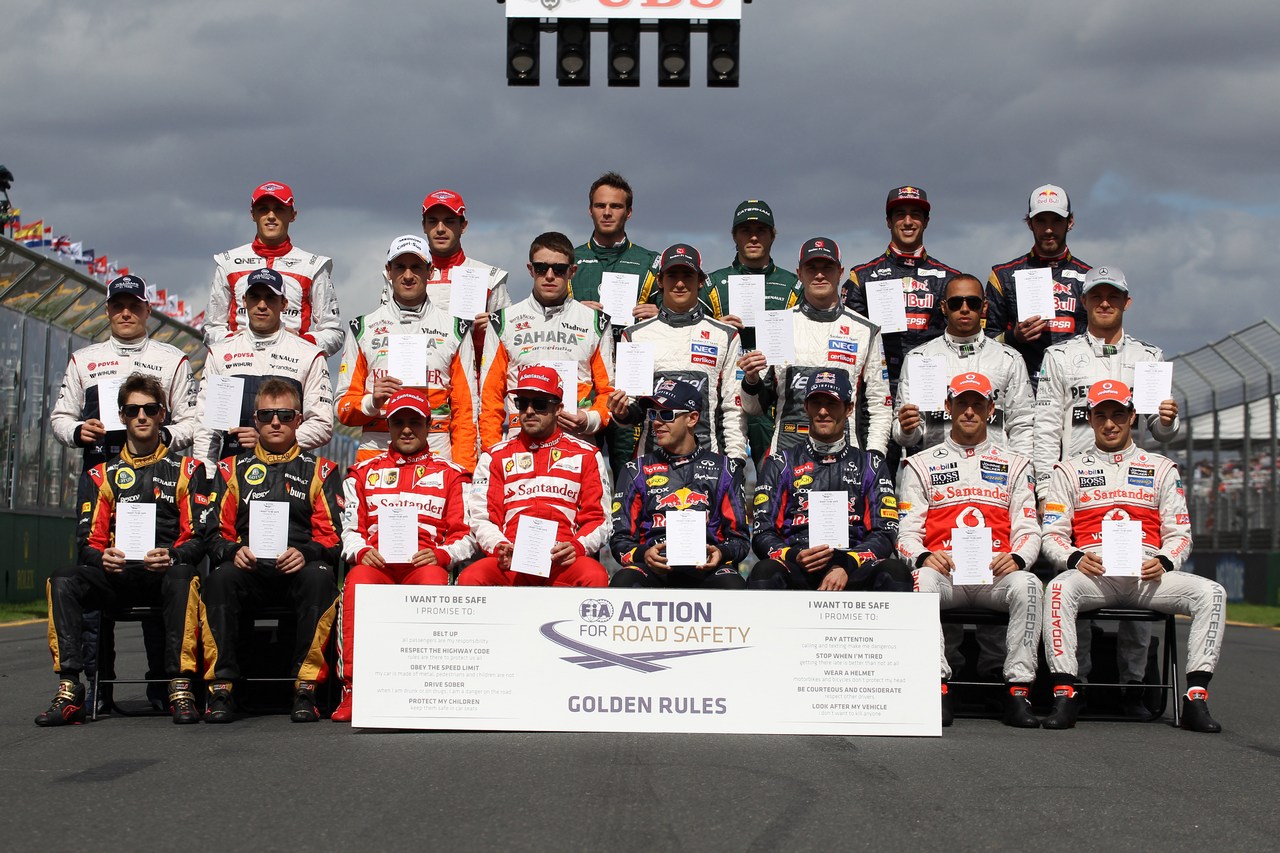 17.03.2013- Drivers F1 2013