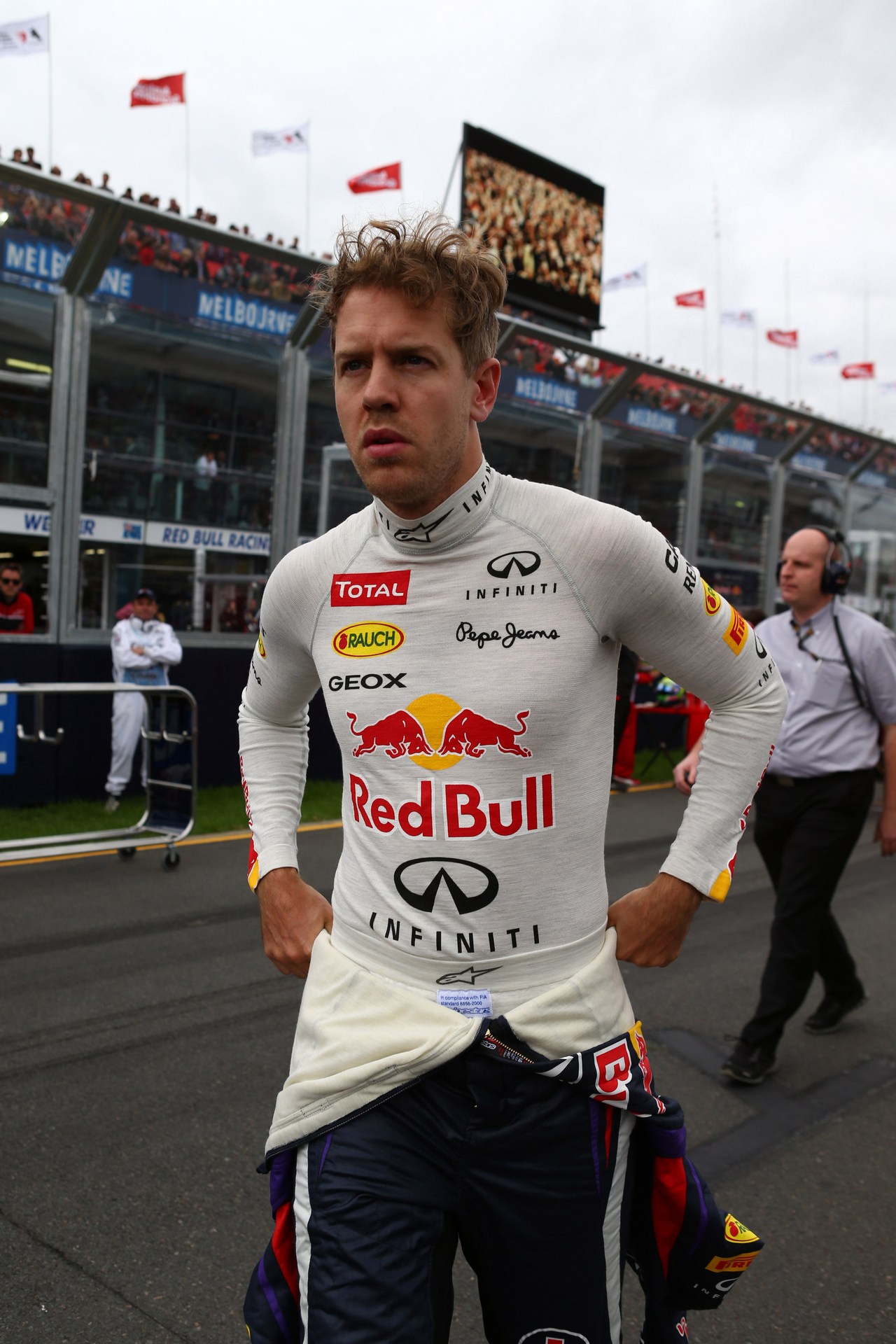 17.03.2013- Race, Sebastian Vettel (GER) Red Bull Racing RB9 