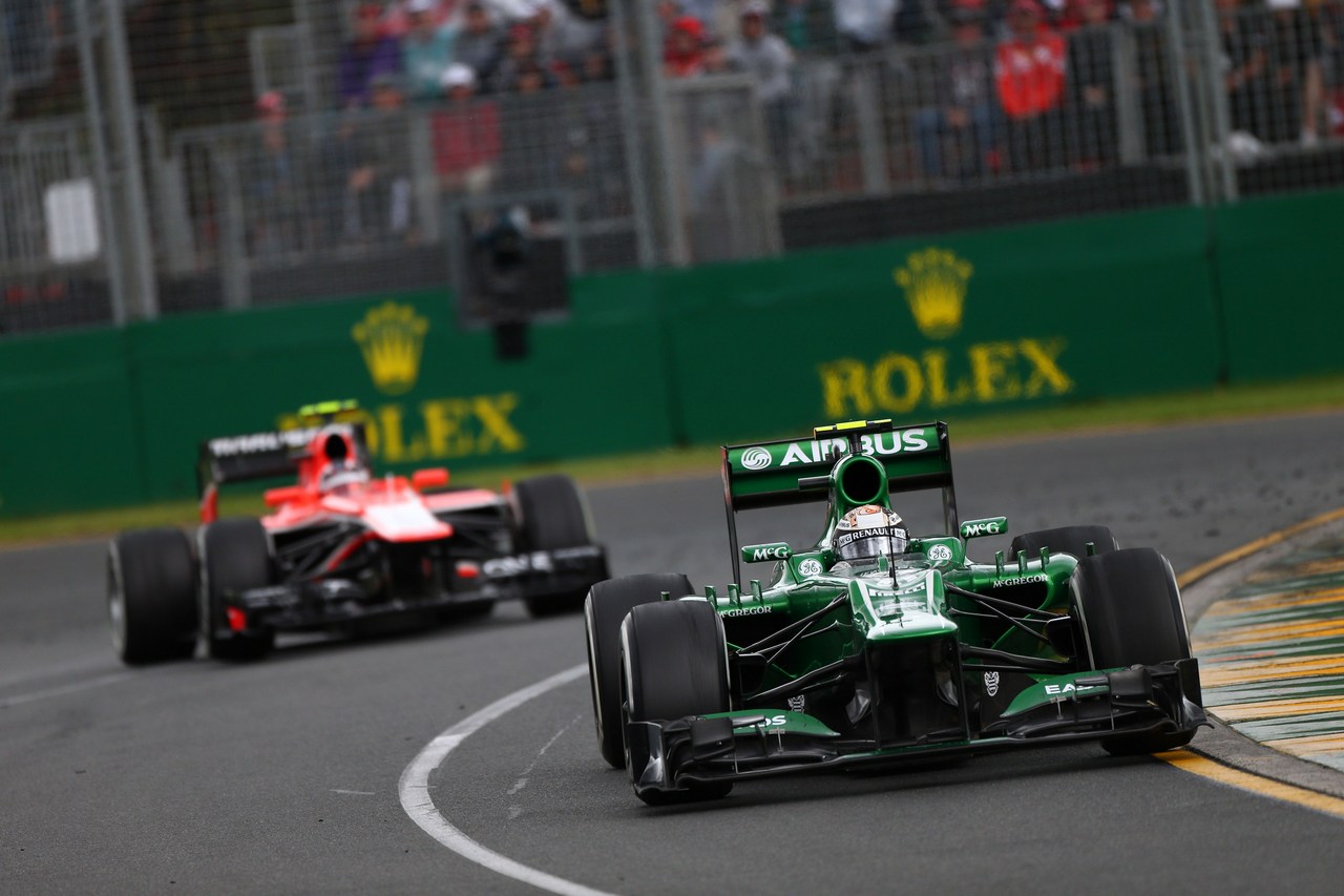17.03.2013- Race, Giedo Van der Garde (NED), Caterham F1 Team CT03 