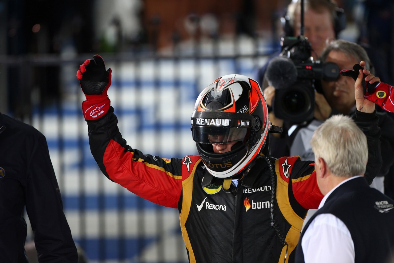 17.03.2013- Race, Kimi Raikkonen (FIN) Lotus F1 Team E21 race winner