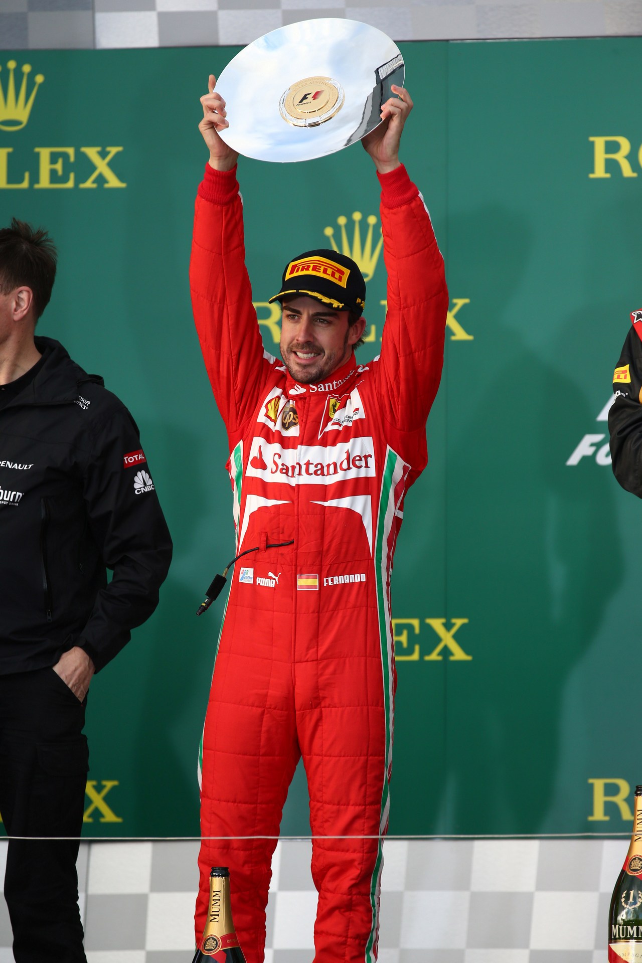 17.03.2013- Race, 2nd position Fernando Alonso (ESP) Scuderia Ferrari F138 