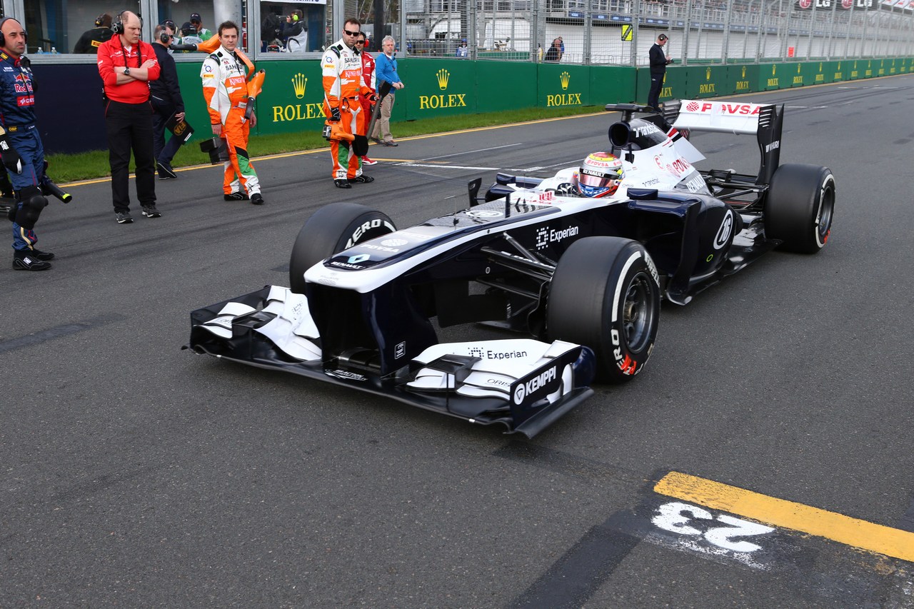 17.03.2013- Race, Pastor Maldonado (VEN) Williams F1 Team FW35 