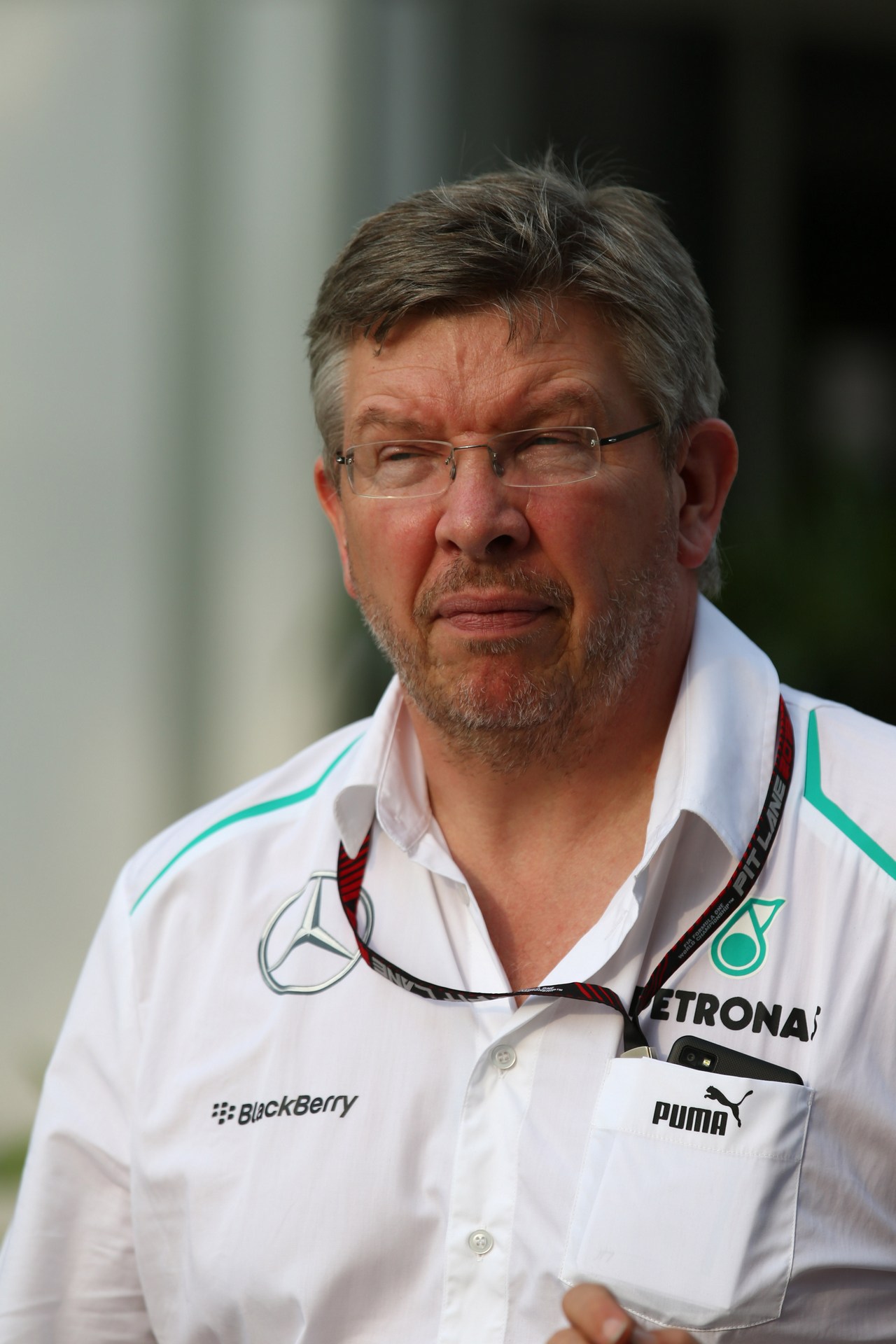 22.03.2013 - Ross Brawn (GBR), Team Principal, Mercedes GP