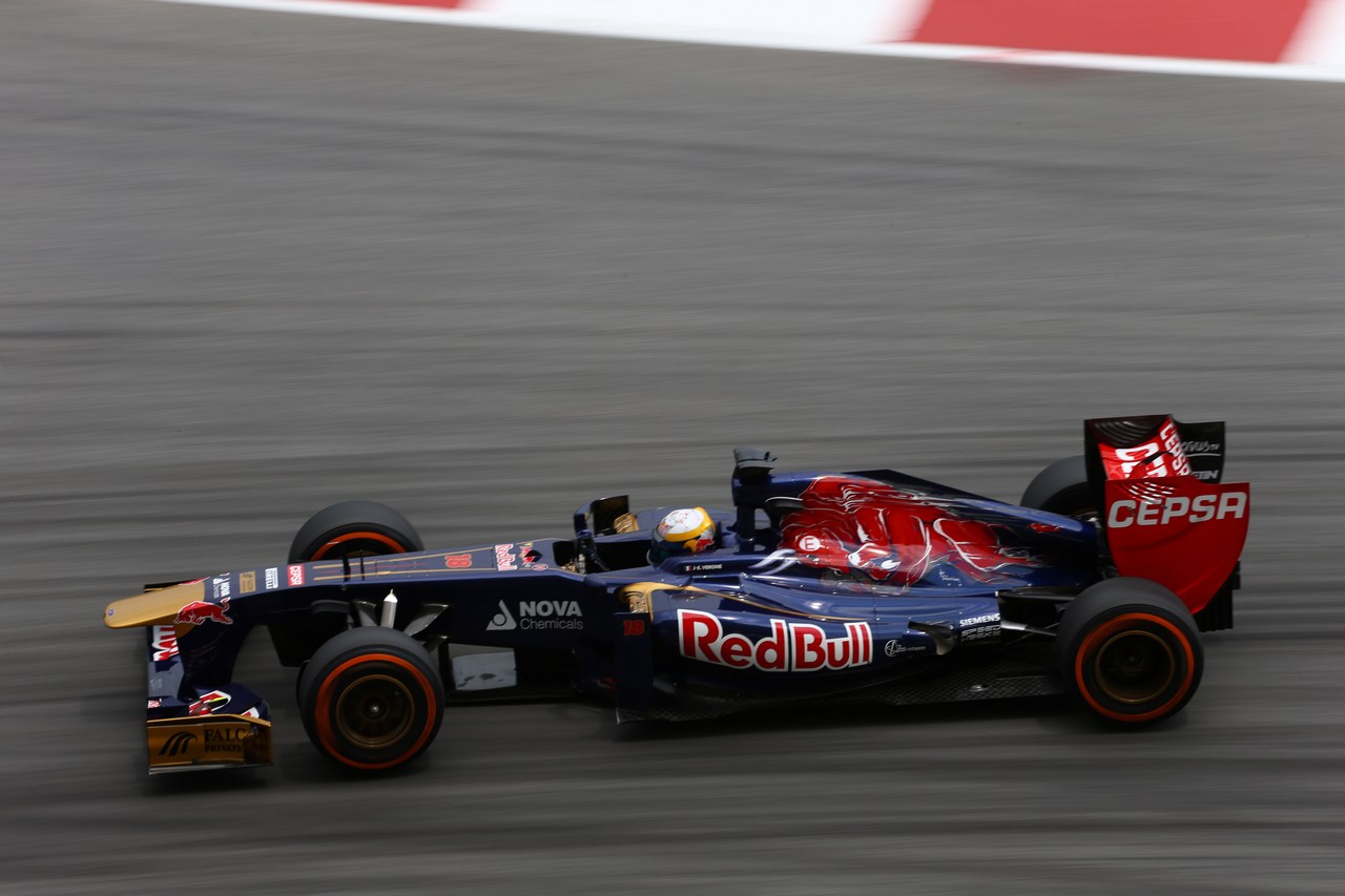 22.03.2013 - free practice 2, Jean-Eric Vergne (FRA) Scuderia Toro Rosso STR8
