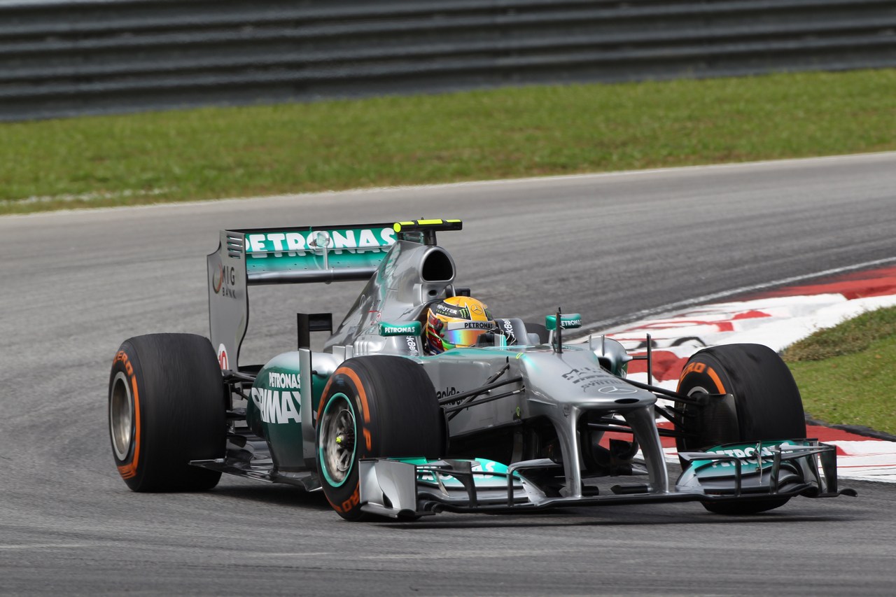 22.03.2013 - free practice 2, Lewis Hamilton (GBR) Mercedes AMG F1 W04