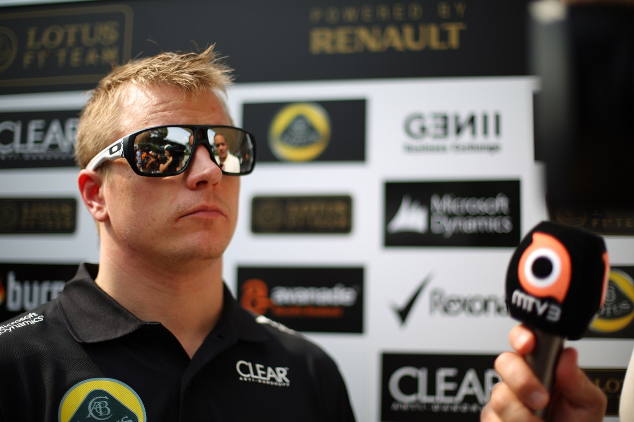 22.03.2013 - free practice 2, Kimi Raikkonen (FIN) Lotus F1 Team E21