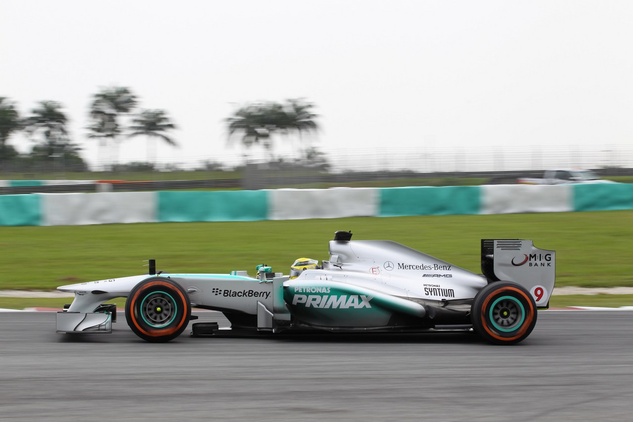 22.03.2013 - free practice 2, Nico Rosberg (GER) Mercedes AMG F1 W04